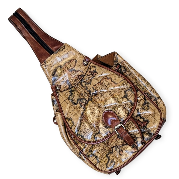 Patricia Nash Bags Patricia Nash Itala Saddle Sling Quilted Vintage